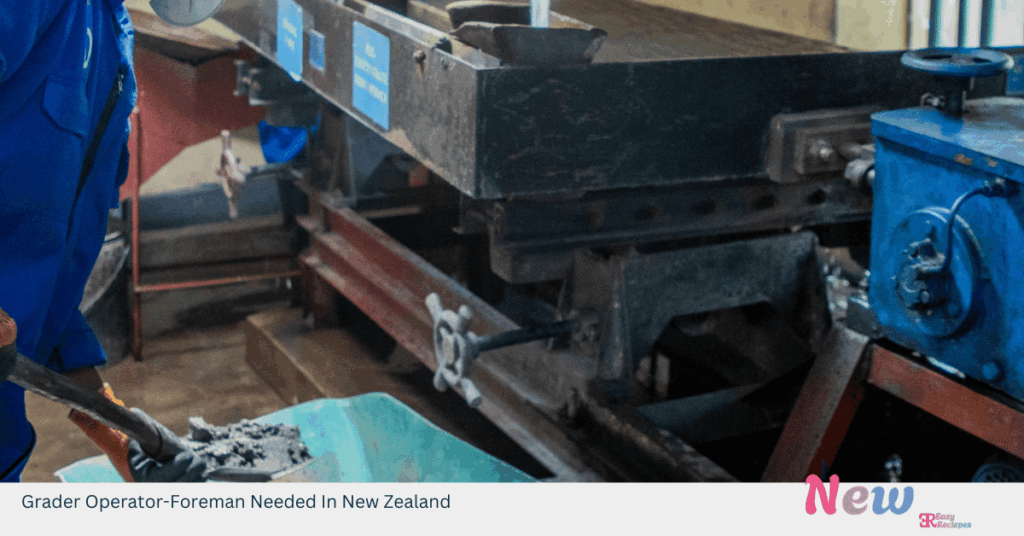 Grader Operator-Foreman Needed In New Zealand